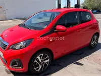 Usado Peugeot 108 Allure 72 CV (52 kW) 2020 Rojo Berlina