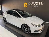 Usado Seat Leon FR 125 CV (91 kW) 2018 Blanco Berlina