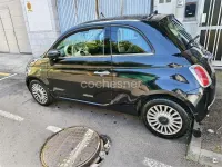 Usado Fiat 500 Lounge 69 CV (50 kW) 2014 Negro Berlina