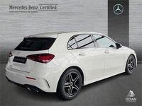 Usado Mercedes A180 AMG line 116 CV (85 kW) 2024 Blanco Berlina