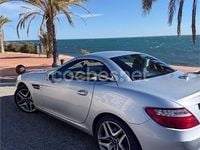 Usado Mercedes SLK200 184 CV (135 kW) 2012 Gris / plata Descapotable