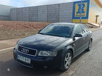 Usado Audi A4 180 CV (132 kW) 2002 Negro Berlina