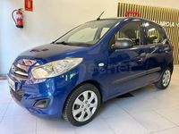 Usado Hyundai i10 Comfort 69 CV (50 kW) 2013 Azul Utilitario