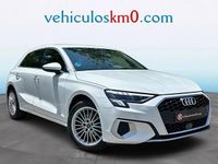 Usado Audi A3 Sportback Advanced Plus 110 CV (80 kW) 2023 Blanco Utilitario