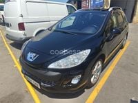 Usado Peugeot 308 SW Premium 150 CV (110 kW) 2009 Negro Familiar