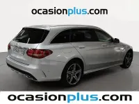 Usado Mercedes C220 170 CV (125 kW) 2018 Gris / plata Familiar