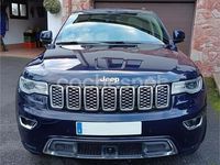 Usado Jeep Grand Cherokee Overland 250 CV (183 kW) 2017 Azul SUV