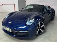 Usado Porsche 911 Carrera 4S Cabriolet 450 CV (330 kW) 2022 Azul Descapotable