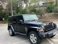 Usado Jeep Wrangler Unlimited Sahara 200 CV (147 kW) 2012 Negro SUV
