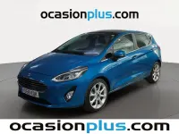Usado Ford Fiesta Titanium 100 CV (73 kW) 2017 Azul Utilitario