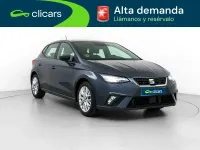 Usado Seat Ibiza FR 110 CV (80 kW) 2022 Gris / plata Utilitario