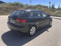 Usado Audi A3 105 CV (77 kW) 2009 Negro Utilitario