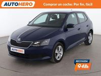 Usado Skoda Fabia Ambition 75 CV (55 kW) 2017 Azul Utilitario