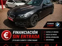 Usado BMW 518 Luxury Line 143 CV (105 kW) 2013 Negro Berlina