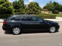 Usado Audi A6 S-Line 225 CV (165 kW) 2007 Negro Familiar