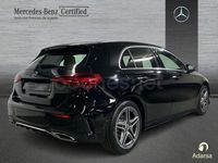 Usado Mercedes A180 AMG line 116 CV (85 kW) 2024 Negro Berlina
