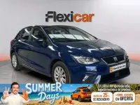 Usado Seat Ibiza Reference 75 CV (55 kW) 2018 Azul Utilitario