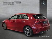 Usado Mercedes A180 AMG line 136 CV (100 kW) 2023 Patagonia red  metallic paint