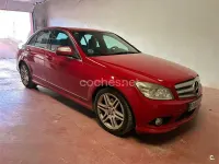 Usado Mercedes C220 170 CV (125 kW) 2008 Rojo Berlina