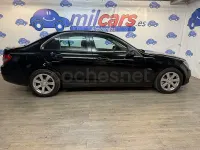 Usado Mercedes C180 Avantgarde 156 CV (114 kW) 2009 Negro Berlina