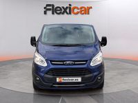 Usado Ford Transit Custom Trend 130 CV (95 kW) 2017 Azul Familiar