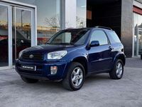 Usado Toyota RAV4 Sol 150 CV (110 kW) 2002 Azul SUV