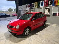 Usado VW Polo Conceptline 65 CV (47 kW) 2002 Rojo Utilitario