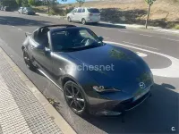 Usado Mazda MX5 Luxury 160 CV (117 kW) 2017 Gris / plata Descapotable