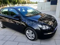 Usado Peugeot 308 Active 92 CV (67 kW) 2014 Negro Berlina