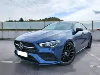 Usado Mercedes CLA220 190 CV (139 kW) 2020 Azul Coupe