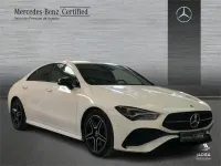 Usado Mercedes CLA220 AMG line 190 CV (139 kW) 2025 Azul Berlina