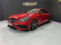 Usado Mercedes CLA200 AMG line 136 CV (100 kW) 2017 Rojo Coupe