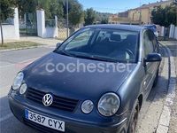 Usado VW Polo Highline 75 CV (55 kW) 2004 Azul Utilitario