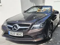 Usado Mercedes E350 252 CV (185 kW) 2014 Negro Descapotable