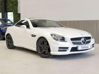 Usado Mercedes SLK250 204 CV (150 kW) 2014 Blanco Descapotable
