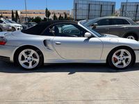 Usado Porsche 911 Turbo Cabriolet 420 CV (308 kW) 2003 Gris / plata Descapotable