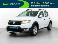 Usado Dacia Sandero Stepway 90 CV (66 kW) 2016 Blanco Utilitario
