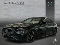 Usado Mercedes C200 AMG line 204 CV (150 kW) 2022 Gris Berlina