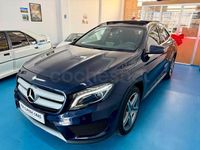 Usado Mercedes GLA200 AMG line 136 CV (100 kW) 2016 Azul SUV