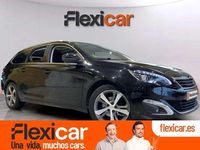 Usado Peugeot 308 131 CV (96 kW) 2016 Negro Familiar