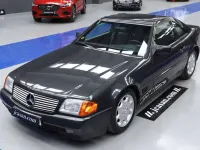 Usado Mercedes SL300 189 CV (139 kW) 1991 Gris Descapotable