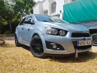 Usado Chevrolet Aveo LTZ 100 CV (73 kW) 2012 Blanco Berlina