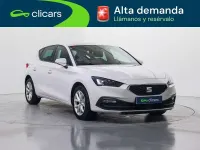 Usado Seat Leon Style 131 CV (96 kW) 2020 Blanco Utilitario