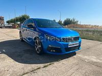 Usado Peugeot 308 GT 130 CV (95 kW) 2021 Azul Berlina