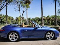 Usado Porsche 911 Carrera 4 Cabriolet 325 CV (239 kW) 2006 Azul Descapotable