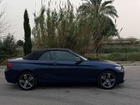 Usado BMW 220 Sport Line 190 CV (139 kW) 2016 Azul Descapotable