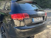Usado Audi A3 Ambition 140 CV (102 kW) 2007 Negro Utilitario