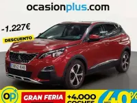 Usado Peugeot 3008 Allure 131 CV (96 kW) 2018 Rojo SUV