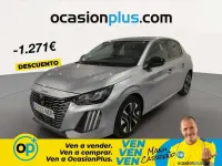 Usado Peugeot 208 Allure 102 CV (75 kW) 2025 Gris Utilitario