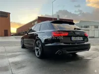 Usado Audi A6 S-Line 204 CV (150 kW) 2014 Negro Familiar